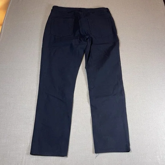 7 Diamonds Baron 5 Pocket Pants Mens Size 34x30 Navy Blue Straight Fit Stretch - Picture 7 of 11